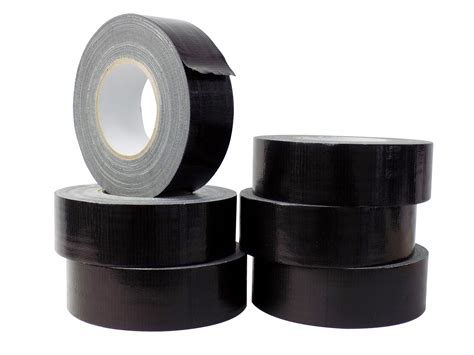 black duct tape.